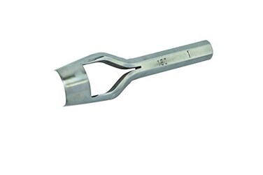 CS Osborne 150 Round Strap End Punch Tool