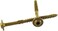WoodPro Fasteners ST516X6B 516Inch by 6Inch Length Round Washer Head Exterior Wood Screws 250Pack  Gold