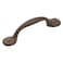 Hickory Hardware 1 Pack Solid Core Kitchen Cabinet Pulls Luxury Cabinet Handles Hardware for Doors  Dresser Drawers 3 Inch Hole Center Rustic Iron Refined Rustic Collection