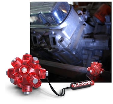 Risk Racing 00226 Red Magnetic Light Mine Pack of 5