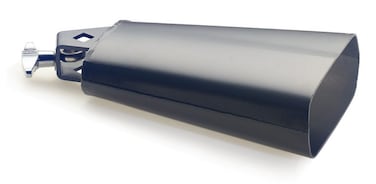 Stagg CB306BK 65InchRock Cowbell for Drumset  Black