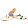 4Piece 35 Curved Wooden Train Track Value Booster Pack  Compatible with All Major Toy Train Brands by Conductor Carl