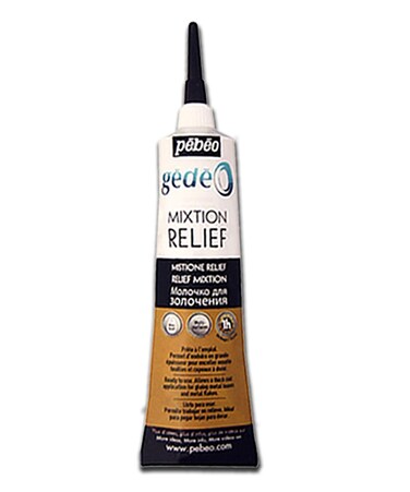Pebeo Gedeo Mixtion Relief Gilding Paste 37 ml Tube Transparent