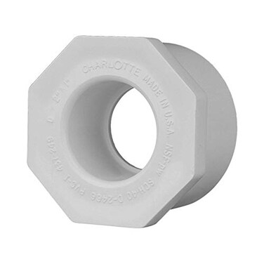 CHARLOTTE PIPE 2 x 1 SCH 40 REDUCER BUSHING SPGXS PRESSURE 1 Unit Piece