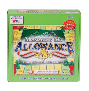 LEARNING ADVANTAGE  Managing My Allowance Money Game