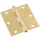 National Hardware N195685 V513 Door Hinge in Solid Brass