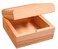 Creative Hobbies Unfinished Mini Wood Craft Box with Hinged Lid and Magnetic Closure 35 Inch  Perfect for Arts Crafts and Personalized Gifts