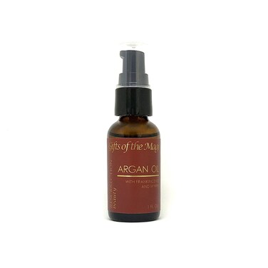 RESURRECTIONbeauty Pure Organic Argan Oil Moisturizer With Frankincense  Myrrh For Hair Skin Nails Beard  Scars Virgin Moroccan Serum Natural Anointing  Blessing Oil Gifts of the Magi 1oz