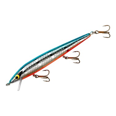 Smithwick Floating Rattlin Rogue Fishing Lure  ChromeBlue BackOrange Belly  02 ft Cranking Depth