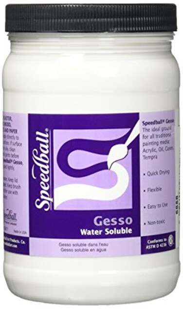Speedball Gesso White 32Ounce Jar