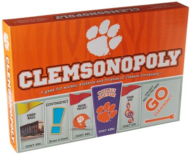 Late for the Sky Clemson University  Clemsonopoly Brown