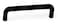 Laurey 34715 4Inch Plastic Wire Pull Black