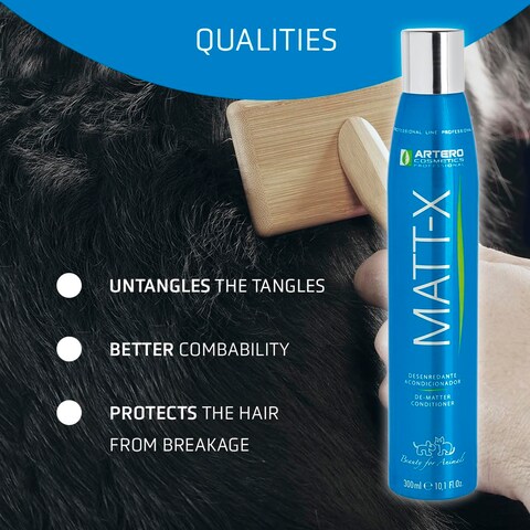 Artero MattX Dematter Ultra Dematting and Finishing Spray for Dogs and Cats A Powerful dematting Conditioning Spray