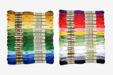 DMC Embroidery Floss Pack 87yd Holiday Decor 30Pkg