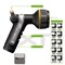 Melnor 65179AMZ Heavyweight Metal Thumb Control Nozzle wQuick Connect Set