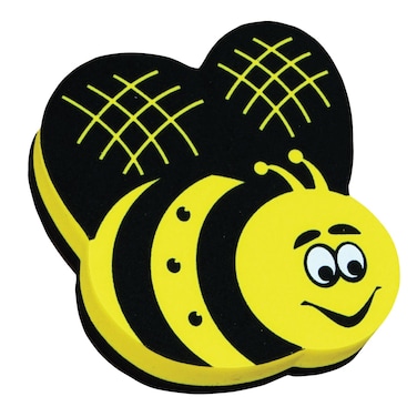 Magnetic Whiteboard Eraser Bee Design ASH10019