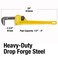 Tradespro 24 Inch HeavyDuty Pipe Wrench Adjustable Straight Pipe Plumper Wrench Yellow  830924