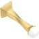Franklin Brass Napier 5Pack Door Stop 3 Modern Gold Door Stoppers for Bottom of Door Baseboard Door Stop Solid Rigid Bumper Stop Protect WallsDoors B47256K117C
