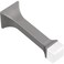 Franklin Brass Classic Edge 5Pack Door Stop 3 Matte Nickel Door Stoppers for Bottom of Door Baseboard Door Stop Solid Rigid Bumper Stop Protect WallsDoors B47252KMNC