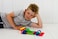 PLUS PLUS PlusPlus  Open Play Set  3600 Piece in Storage Tub  Basic Color Mix  Construction Building Stem Toy Interlocking Mini Puzzle Blocks for Kids Assorted 100