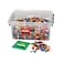 PLUS PLUS PlusPlus  Open Play Set  3600 Piece in Storage Tub  Basic Color Mix  Construction Building Stem Toy Interlocking Mini Puzzle Blocks for Kids Assorted 100