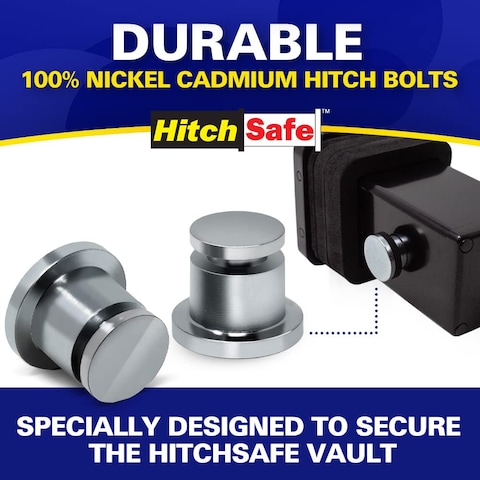 HitchSafe HS7020 Nickel Cadmium Hitch Bolt  Pair