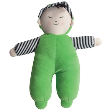 Childrens Factory CF100760B Babys First Doll  Asian Boy Multicolor Green 4 Months  Up