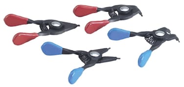 OTC 4514 Mini SnapRing Pliers Set  4 Piece Color may vary Chrome