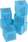 Teacher Created Resources 20634 Foam Reading Comprehension Cubes Blue 2 x 2