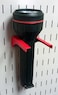 Wall Control Pegboard 2in Handle Pegboard Bracket Slotted Metal Pegboard Hook Pegboard and Slotted Tool Board  Red