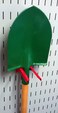 Wall Control Pegboard 2in Handle Pegboard Bracket Slotted Metal Pegboard Hook Pegboard and Slotted Tool Board  Red
