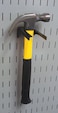 Wall Control Black Metal Pegboard Hook for Tool Board  114in Handle 4in Deep 35lbs Capacity
