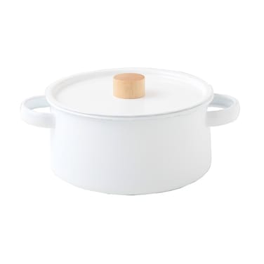 Japan Kaico HoroEnamelware Sauce Pot 26L Makoto Koizumi Design