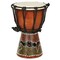 X8 Drums Mini Djembe Drum with Gecko Painted Design