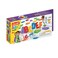 Quercetti Magnetic Uppercase Letters  48 Piece Alphabet Magnet Set in Assorted Colors Made in Italy