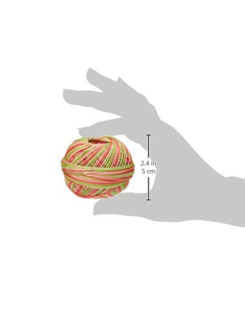 Handy Hands Lizbeth Egyptian Cotton Crochet Tatting Knitting Thread Size 3 50 Grams 120 Yards  HH03171 Green Coral Sea