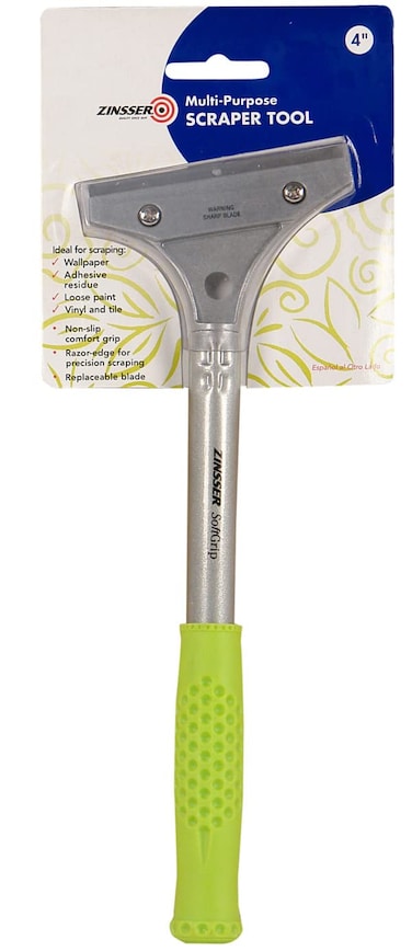 RustOleum Zinsser 98014 4Inch LongHandle Scraper Tool