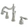 Kingston Brass KB1976AL Heritage Widespread Lavatory Faucet Pn Metal Lever Handles Polished Nickel 14 x 65 x 806