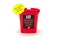 HANDy Paint Cup Holds 16 oz of Paint or Stain Integrated Magnetic Brush Holder Ideal for Trim Work Touchups 1 Pack