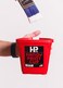 HANDy Paint Cup Holds 16 oz of Paint or Stain Integrated Magnetic Brush Holder Ideal for Trim Work Touchups 1 Pack