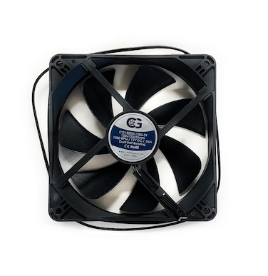 Coolerguys Dual Ball Bearing 12v 3pin Fan 120x25mm Low Speed