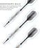 Viper Bobcat Adjustable Weight Soft Tip Darts with StorageTravel Case Nickel Silver Plated Light Blue Rings 1619 GramsGreen