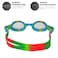 TYR Youth Tie Dye Swimple Goggles GreenOrange  75 x 25 x 2 inches