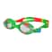 TYR Youth Tie Dye Swimple Goggles GreenOrange  75 x 25 x 2 inches
