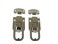 Reliable Hardware Company RH25102A Pair latches Nickle 2 Ounce