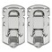Reliable Hardware Company RH25102A Pair latches Nickle 2 Ounce