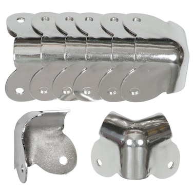 Reliable Hardware Company RH15308A Corner Nickle 8 Count