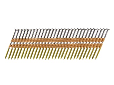 BC Eagle A238X113R22 Round Head 238Inch x 113 x 22 Degree Bright Ring Shank Plastic Collated Framing Nails 500 per box