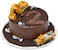 DecoPac Construction Dig Cake Decoration 2 Piece Cake Topper Set with Dump Truck and Moveable Excavator Food Safe Ready to Use For Birthday Themed Parties Celebration Yellow 11826