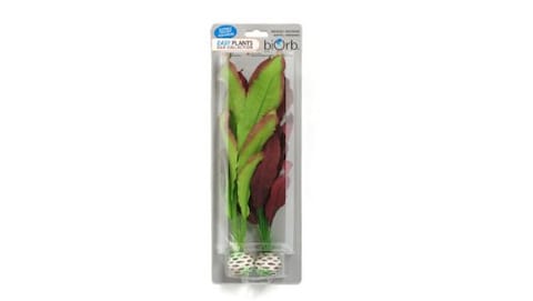 biOrb Silk Plant Set Medium Green  Purple